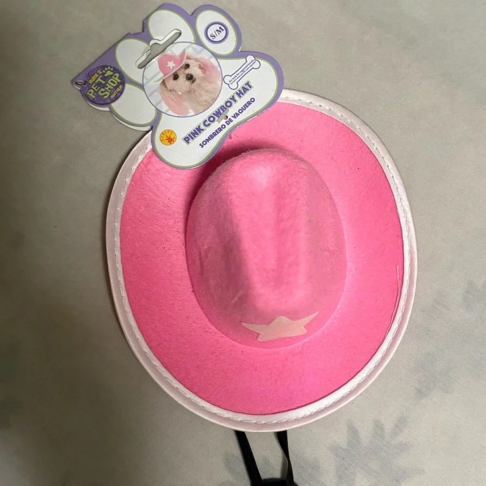 Pink Cowboy Hat for dogs